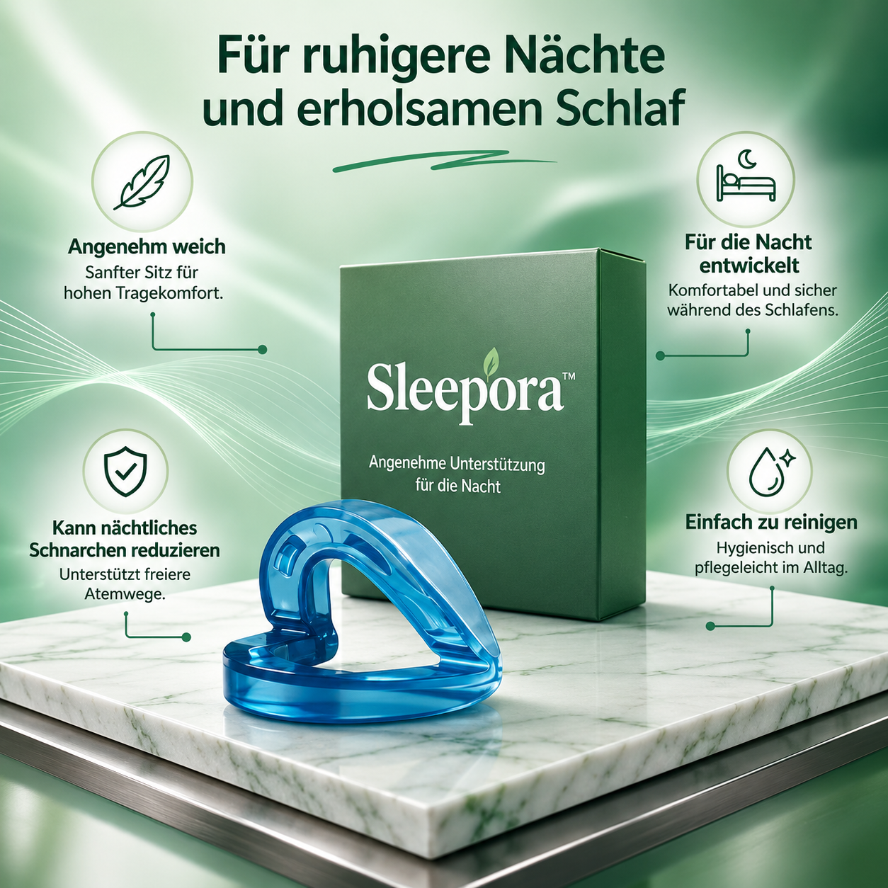 Sleepora™ Schnarchschutz-Mundstück
