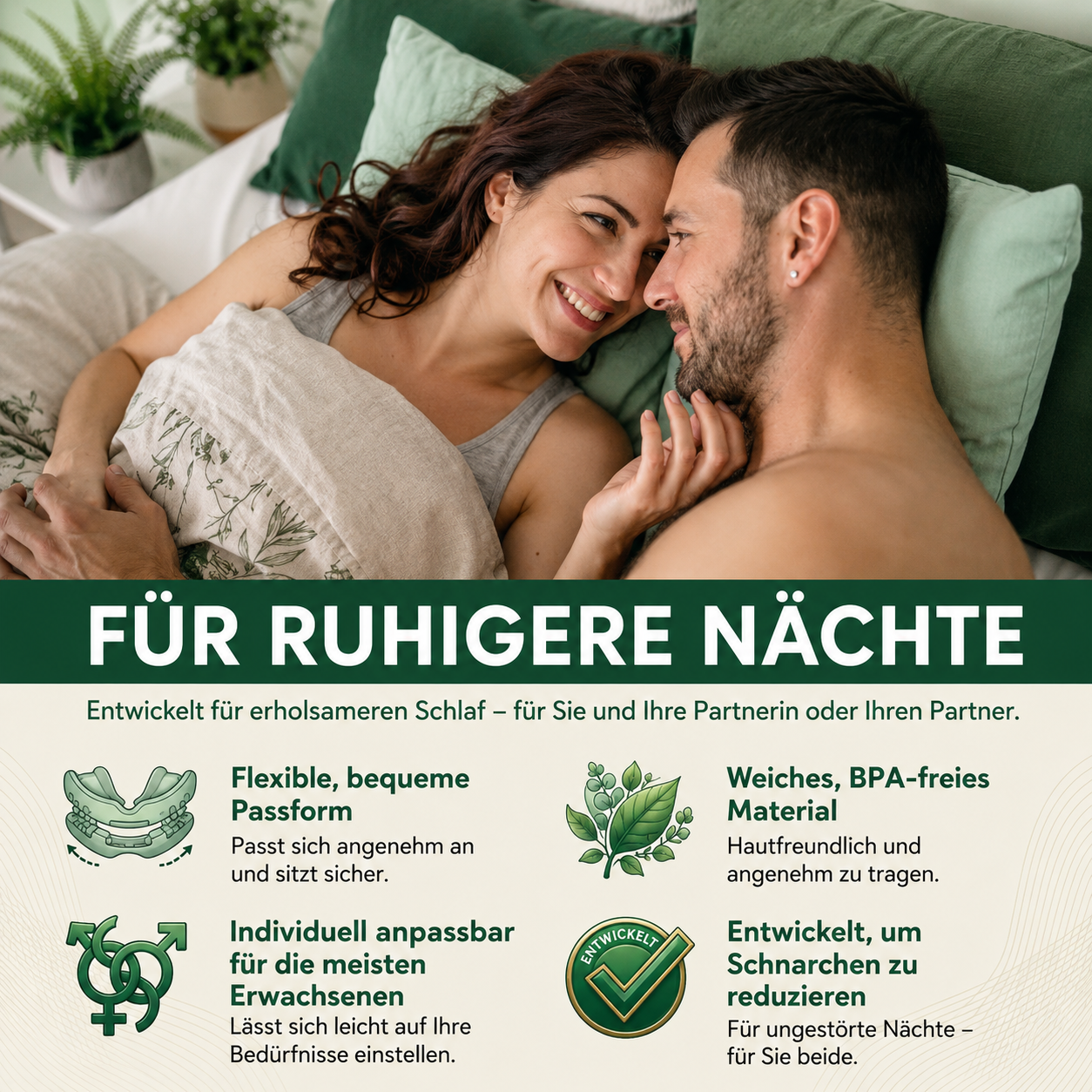 Sleepora™ Schnarchschutz-Mundstück